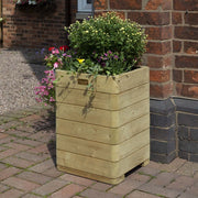 Marberry Square Tall Planter